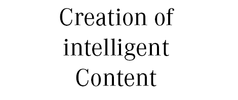 Creation of intelligent Content